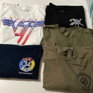 Lot of 5 Grunt Style Tees XL